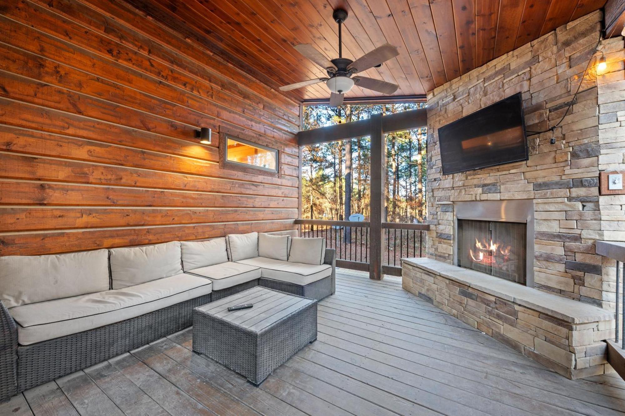 Came Here To Forget Cabin Broken Bow Exteriér fotografie